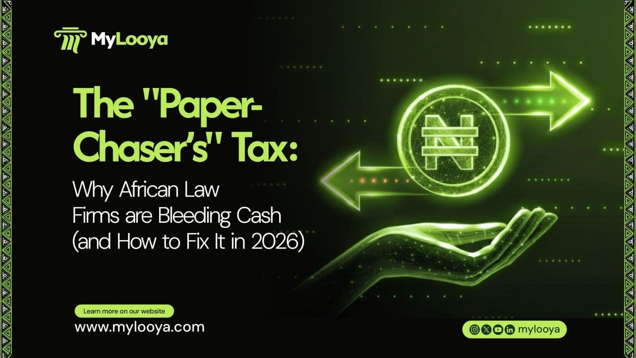 The "Paper-Chaser’s" Tax: Why African Law Firms are Bleeding Cash (and How to Fix It in 2026)